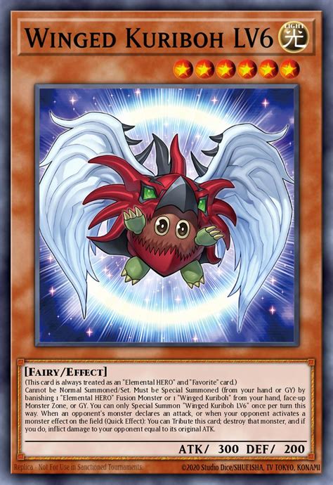 winged kuriboh ygoprodeck.